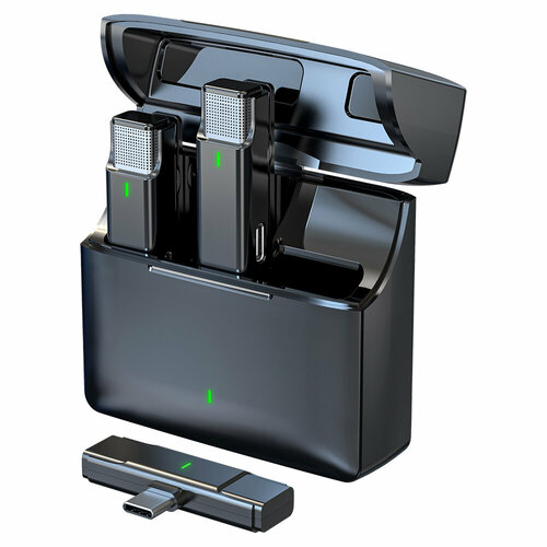 CYA06-B-T Беспроводной комплект из 2 микрофонов петличек Type-C Simple Fly 1269000₽