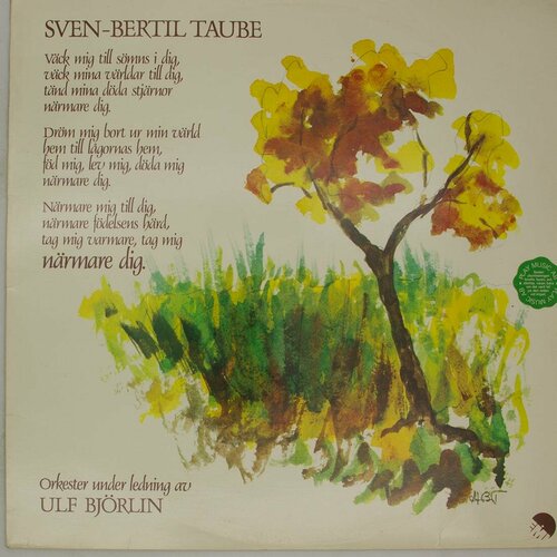 Виниловая пластинка Sven-bertil Taube - N rmare Dig (LP) виниловая пластинка svenbertil taube n rmare dig lp