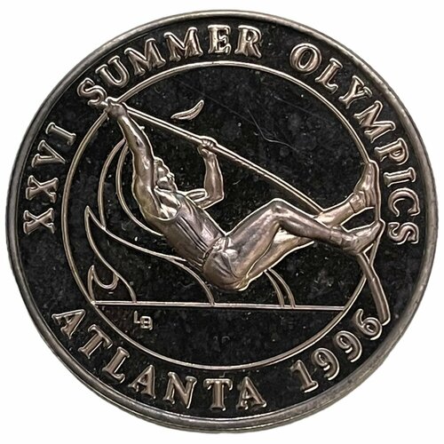 Теркс и Кайкос 20 крон 1995 г. (XXVI летние Олимпийские Игры, Атланта 1996 - Прыжки с шестом) (PP)
