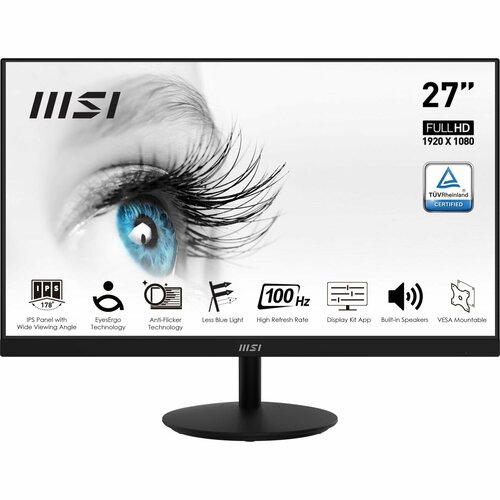 Монитор MSI PRO 27 IPS черный MP271A монитор 27 msi pro mp273p