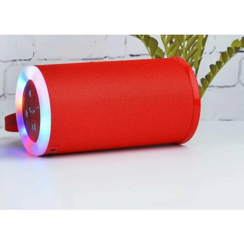 Портативная колонка Bluetooth с подсветкой Stereo BT Speaker TG512 красная 268900₽