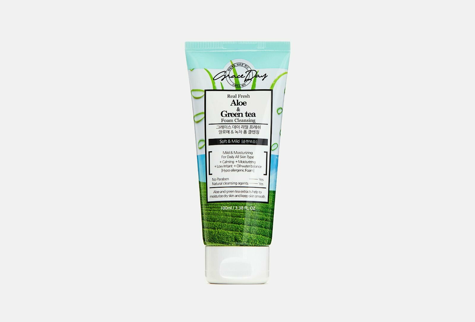 Пенка для умывания Aloe & Green Tea Foam Cleanser