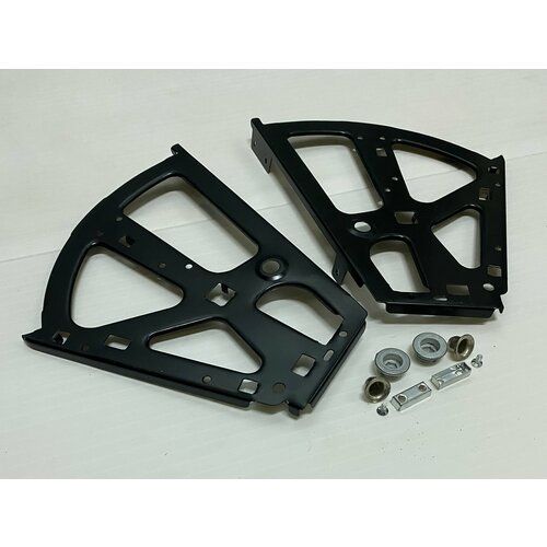 Механизм для обувницы поворотный металлический на 2 секции Черный 869₽