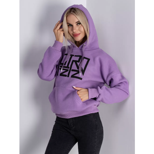фото Худи pirozz, размер 46/48, фиолетовый