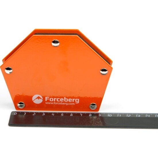 магнитный угольник для сварки, 6 углов, усилие до 23 кг forceberg 9-4014532 - фото №10