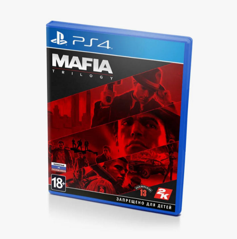 Игра mafia trilogy (PS4) Полностью на русском языке