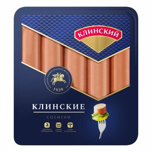 Сосиски Клинский Клинские