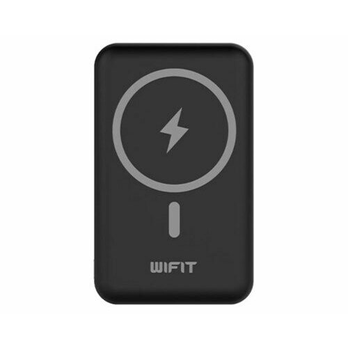 Внешний аккумулятор Wifit 10000 mAh MagSafe Wireless WIMAG Pro black внешний аккумулятор wifit wimag pro 10000 mah черный