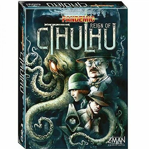 Настольная игра Z-Man Games Pandemic: Reign of Cthulhu (Пандемия: Господство Ктулху)