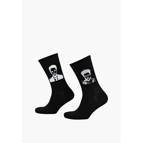 Носки Big Bang Socks, размер 40-44, черный носки big bang socks размер 40 44 черный
