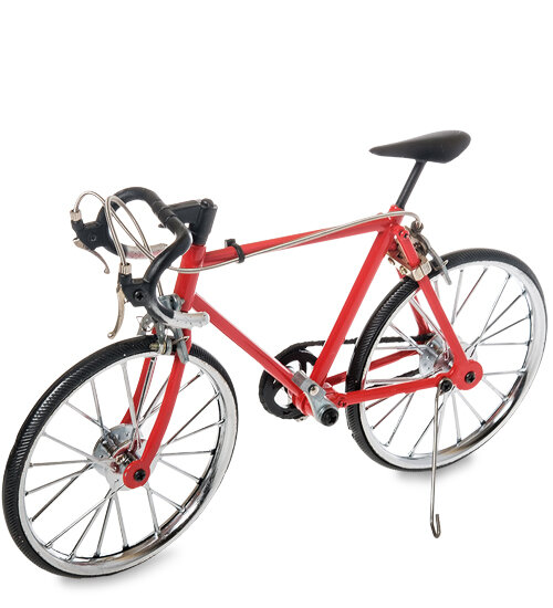 Статуэтка Велосипед в масштабе 1:10 гоночный Roadbike красный VL-19/1 113-504294