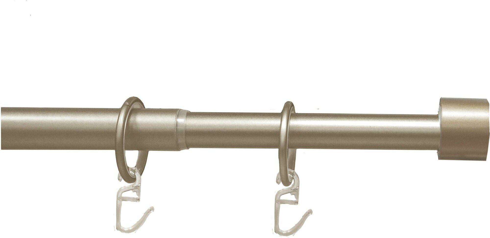 фото Карниз раздвиж 1Р Д16/19ЗАГЛ стальматов