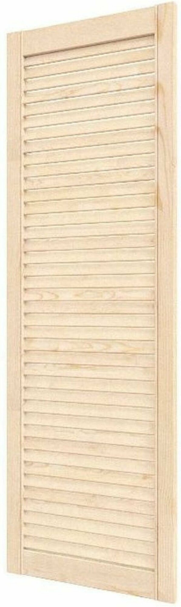 фото Дверца жалюзийная 985х594х20 мм сосна сорт А