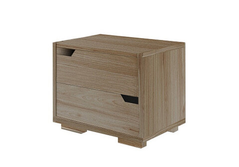 фото Тумба прикроватная деревянная Mario (Марио), натуральный