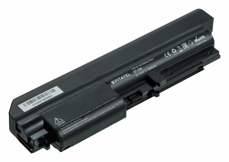 Аккумуляторная батарея Pitatel для IBM ThinkPad T61/R61 (14" wide), T400/R400 series (BT-536) - фото №3