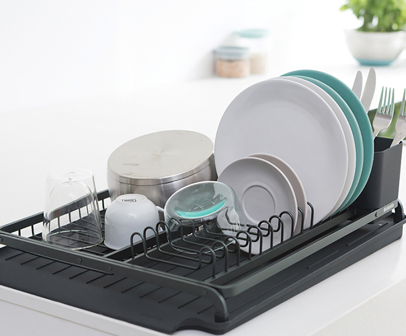 Сушилка для посуды Brabantia 117282, 46.3х20х12.6 см - фото №14