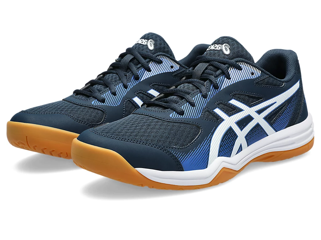 Темно-синие волейбольные кроссовки Asics Upcourt 5 45EU / 10.5US / 28.5см