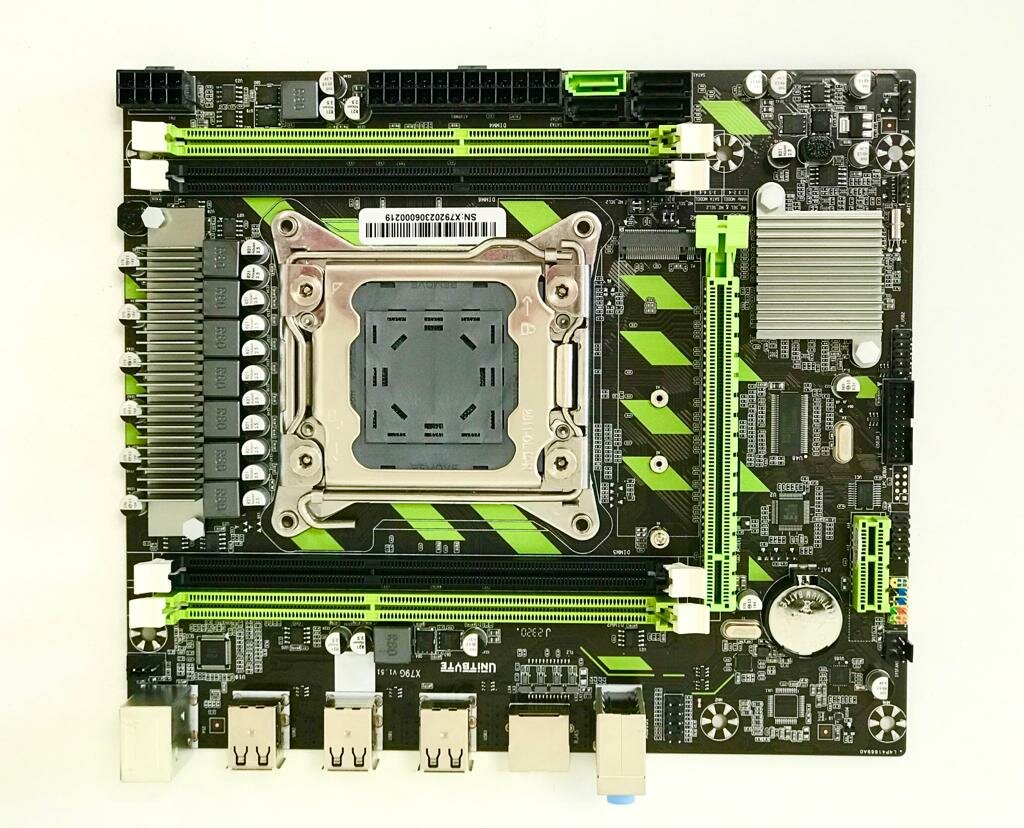 Материнская плата X79 LGA2011 Поддержка 32 Гб