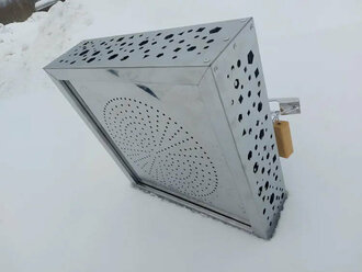 Обливное устройство для бани "Обливасту №4" 27 л с креплением к потолку ( Многоугольники )