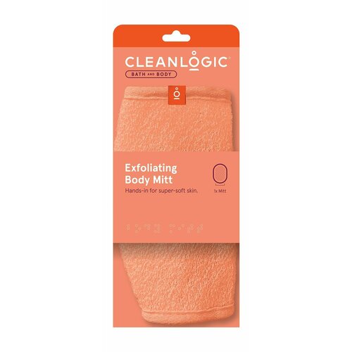 мочалка рукавичка для тела cleanlogic bath Мочалка-рукавичка для тела Cleanlogic Bath & Body Exfoliating Bath Mitt