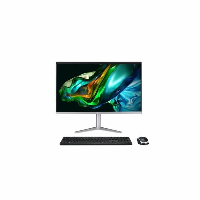 Acer Моноблок Acer Aspire C24-1300 Ryzen 5 7520U/8Gb/SSD256Gb/238"/O_DLED/FHD/KB/M/Win11/ silver (DQ BL0CD004) DQ BL0CD004