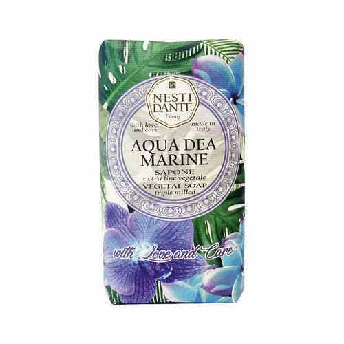 Мыло для тела Nesti Dante Aqua Dea Marine Vegetal Soap мыло туалетное aqua dea marine