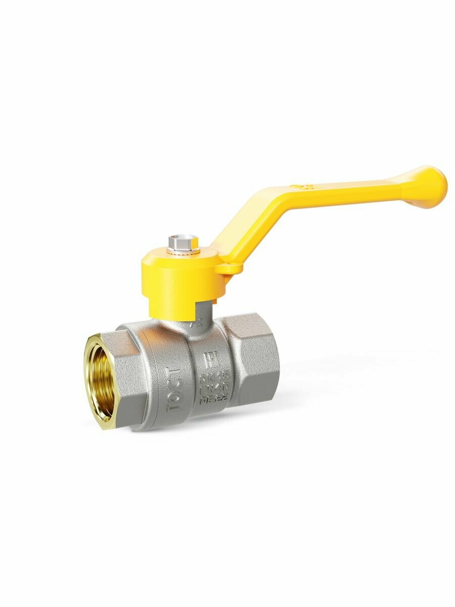 Кран шаровой латунный LD Pride 47.15 В-В GAS Ду 15, для газа