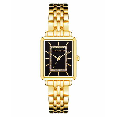 фото Наручные часы anne klein часы наручные женские anne klein 3760bkgb, кварцевые, желтый