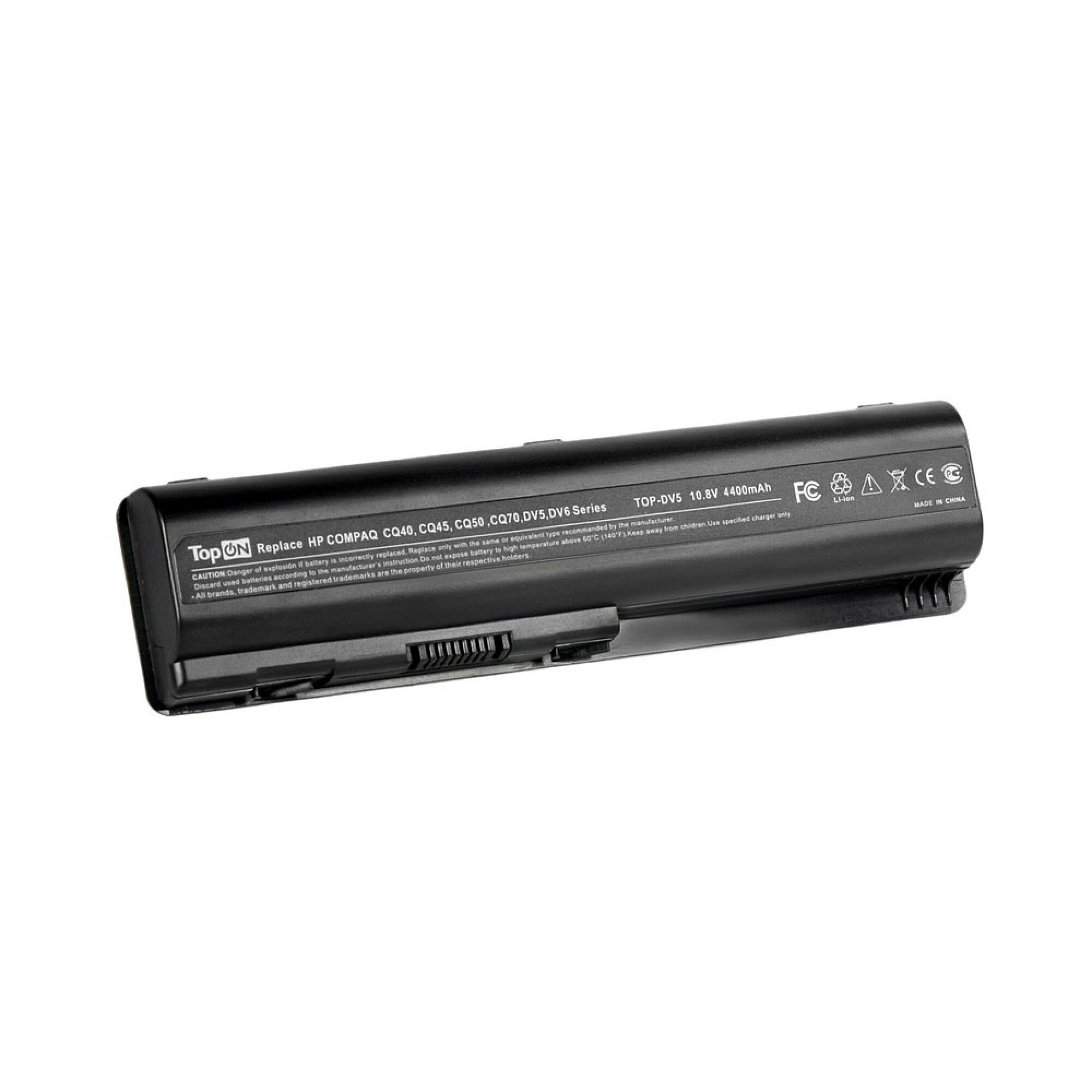 Аккумулятор TopON TOP-DV5 10.8V 4400mAh. для HP PN:462890-541 462890-761 HSTNN-CB72 HSTNN-XB72 HSTNN-XB73 KS524AA. - фото №20