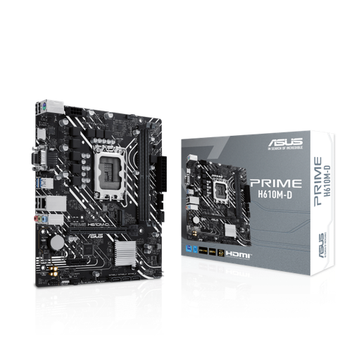 Материнская плата ASUS PRIME H610M-D (90MB1G80-M0EAY0) материнская плата asus prime h510m d 90mb17m0 m0eay0