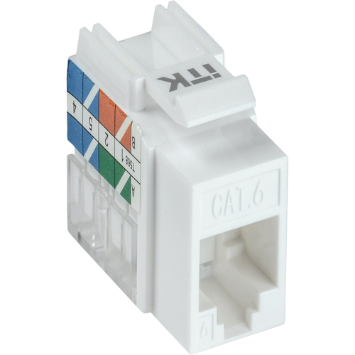Модуль Keystone Jack кат.6 UTP 110 IDC 90град CS1-1C06U-11-03 ITK синий