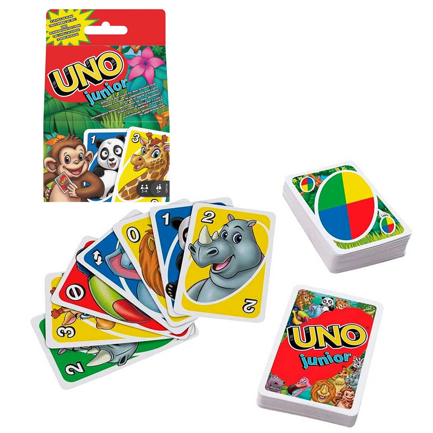 Настольная игра УНО для детей (UNO junior)
