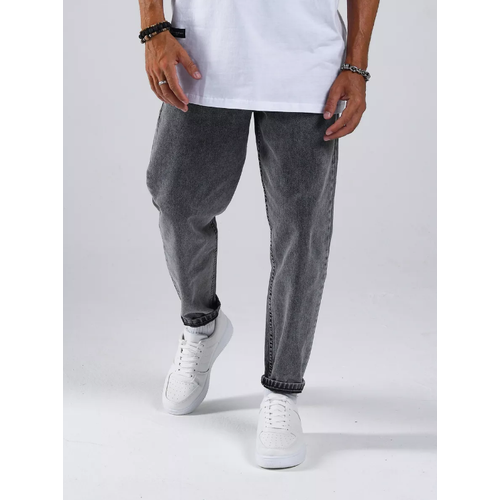 фото Джинсы , размер 33/ ru 48-50, серый baron