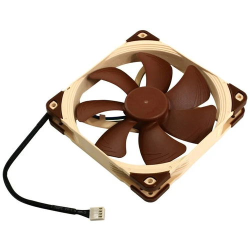 Кулер Noctua Case 140 для корпуса, 1 Вт, 14 см x 14 см, 25 мм, 1200 - 1500 об / мин, 24, вентилятор 140x140 noctua nf a14 flx 900 1200rpm