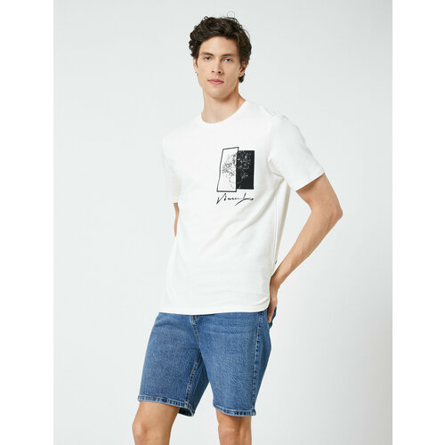 фото Шорты koton, размер 44/46, синий