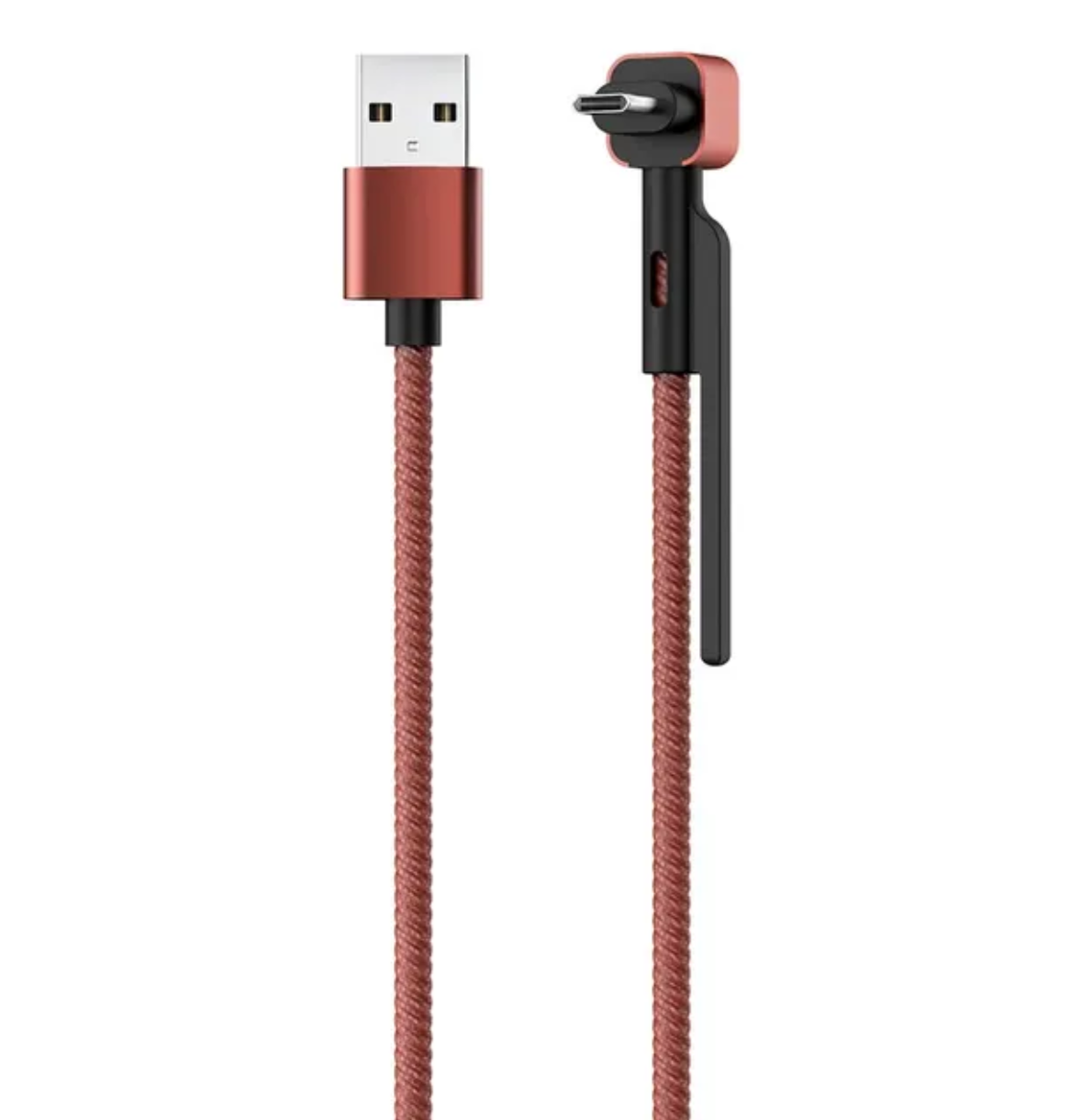 Кабель OLMIO STAND Micro USB 2.1A "быстрая зарядка" (039504) красный