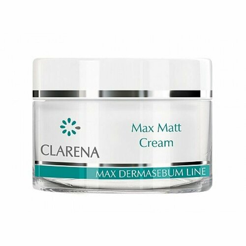 Матирующий крем Clarena Max Matt Cream 50мл