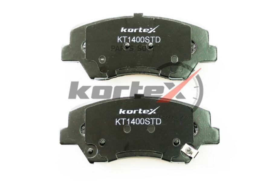 KORTEX KT1400STD Колодки торм. KIA CEED 12-HYUNDAI I30 12- перед. к-т (торм. сист. R15) KT1400STD