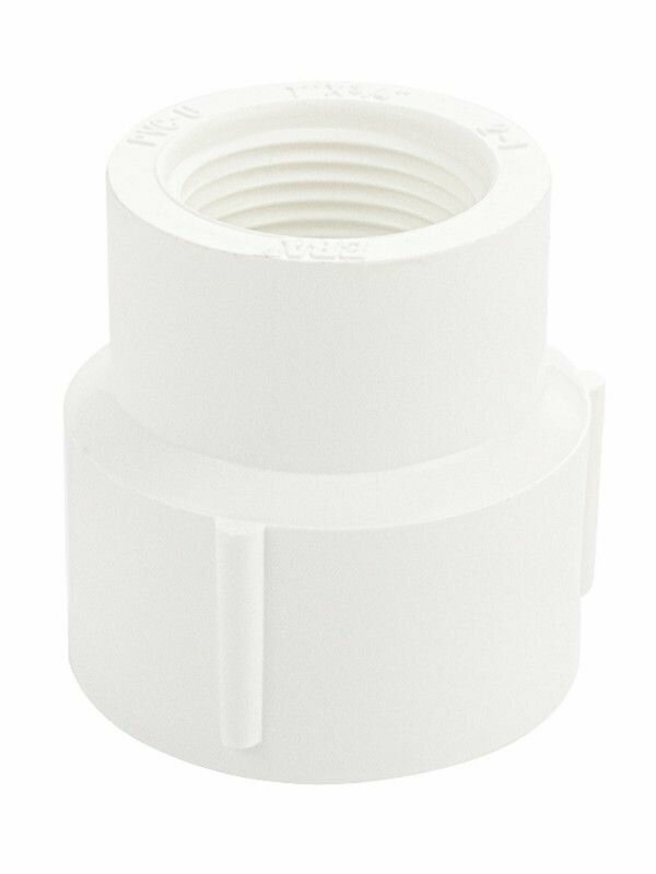 фото Муфта переходная 1 х 3/4 " полипропиленовая из АБС - пластика