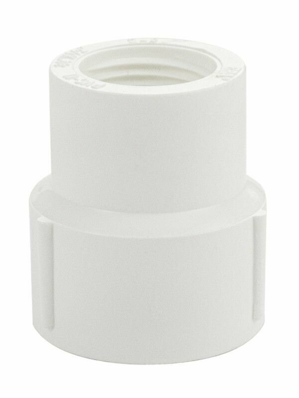 фото Муфта переходная 1/2 х 3/4 " полипропиленовая из АБС - пластика