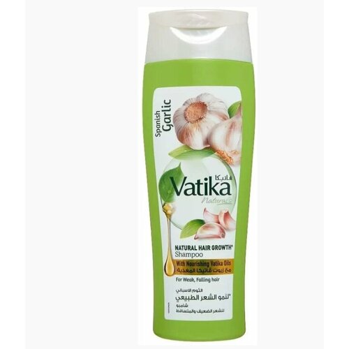 Шампунь с чесноком Vatika от выпадения волос масло для волос dabur vatika garlic enriched обогащённое чесноком 200 мл