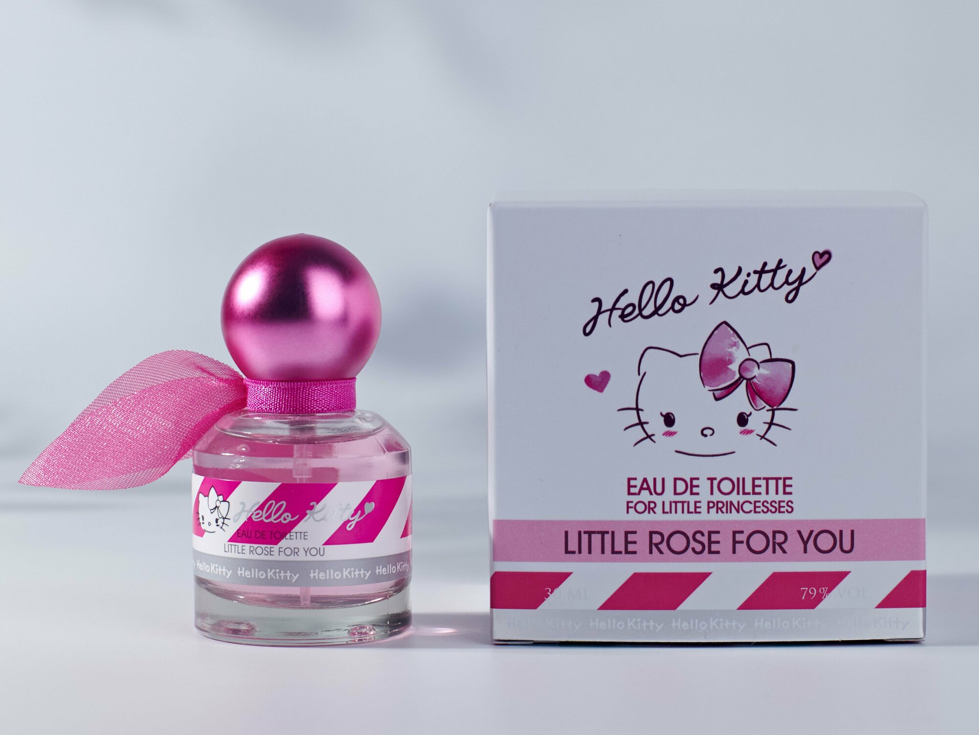 Hello Kitty Туалетная вода для девочек «LITTLE ROSE FOR YOU» 30 мл.