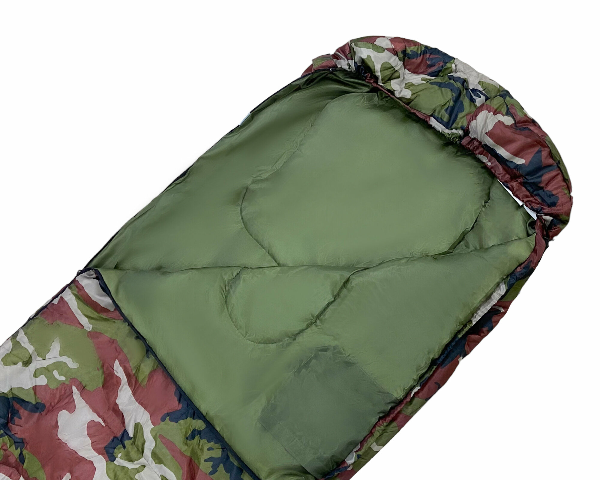 Спальник Pereval Comfort Camo 10° правый — фото 1