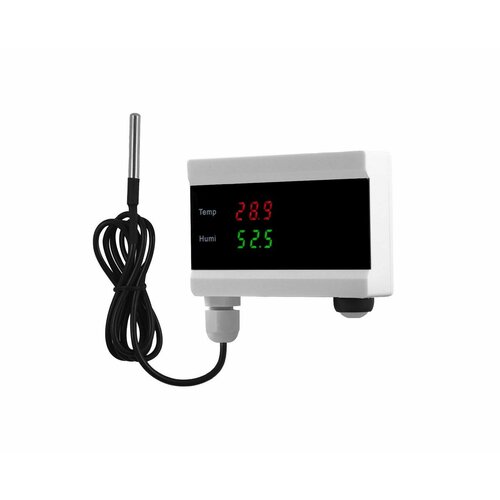 Wi-Fi датчик температуры окружающей среды и воды Страж 951 Мод: TH Wi-Fi (EU) (Q38899WI) с прил Tuya / Smartlife, экраном и аккумулятором. Для холоди