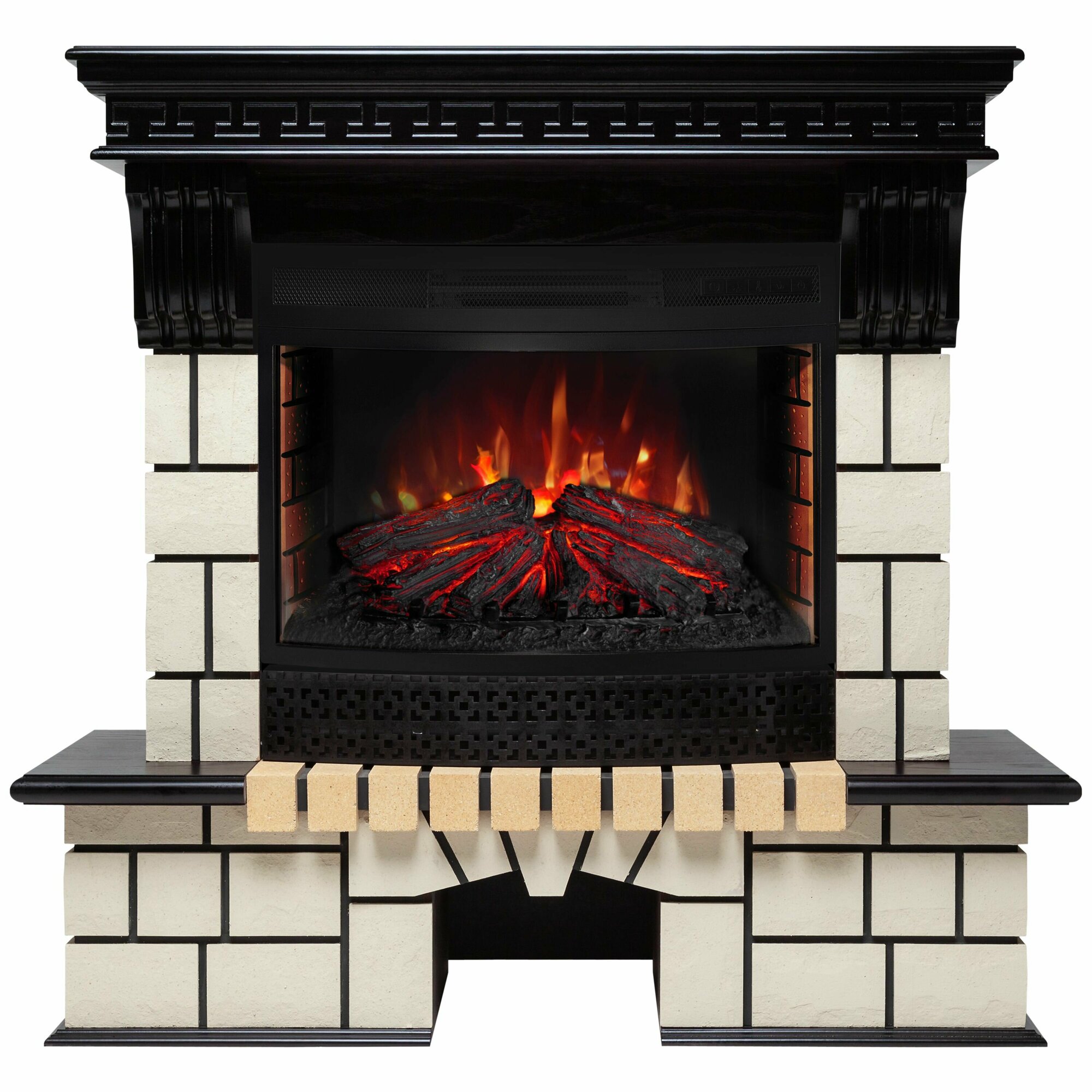 Электрокамин RealFlame STONE R 25/25'5 AO-287 с очагом Firefield 25