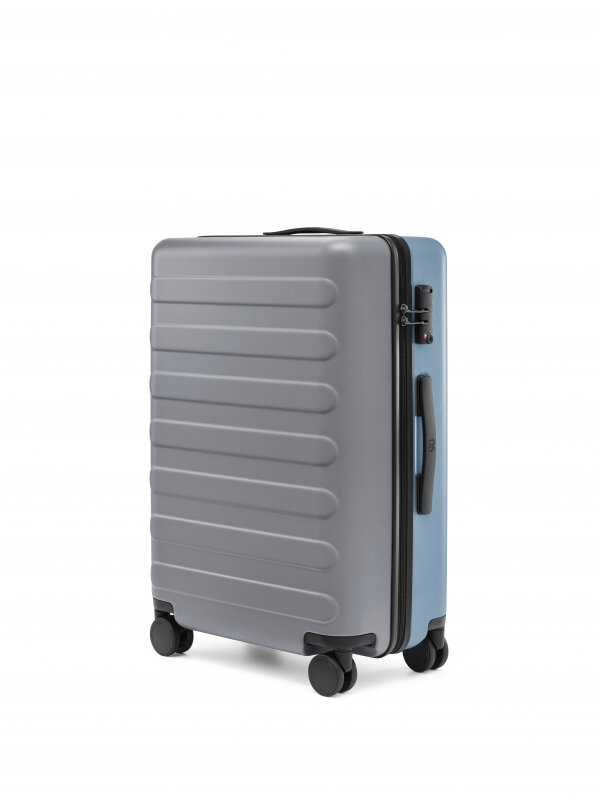 фото Чемодан NINETYGO Rhine Luggage 26" (серый+голубой)