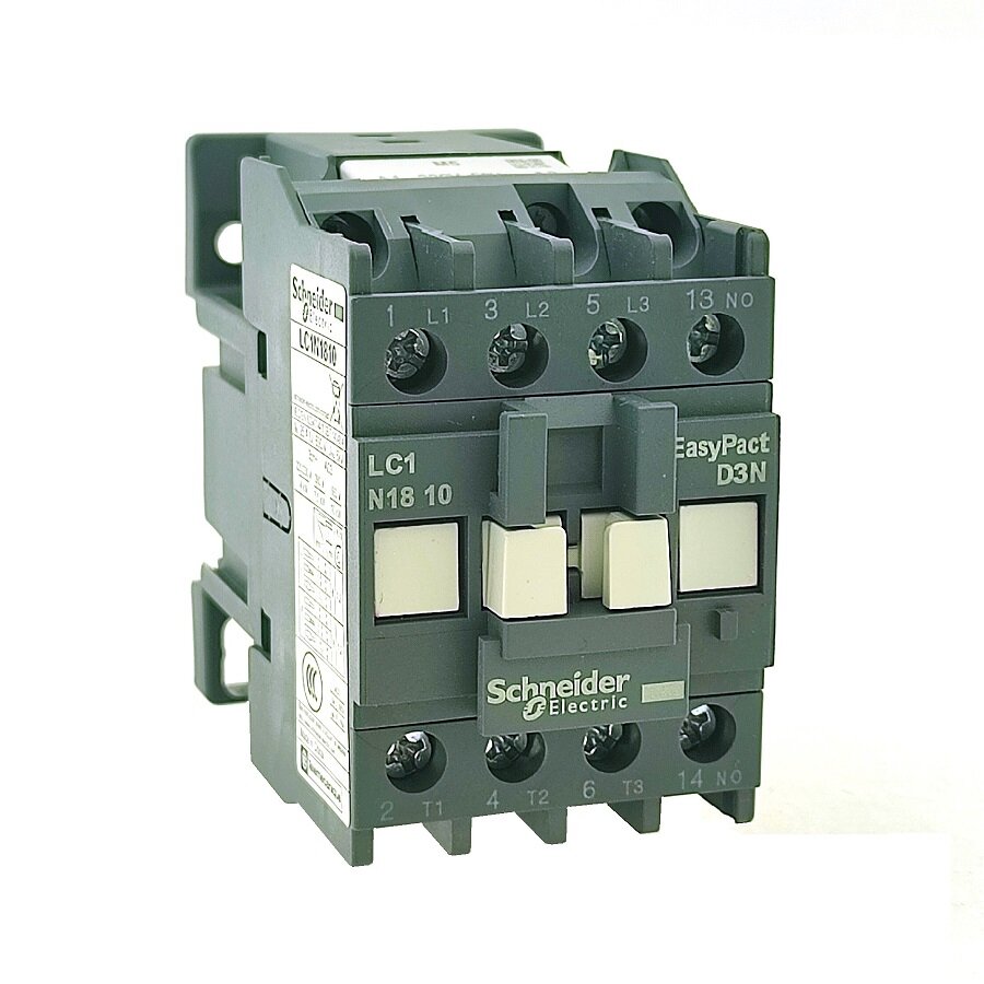 фото Контактор Schneider Electric LC1N1810M5N 3P 18A 220V 50Hz