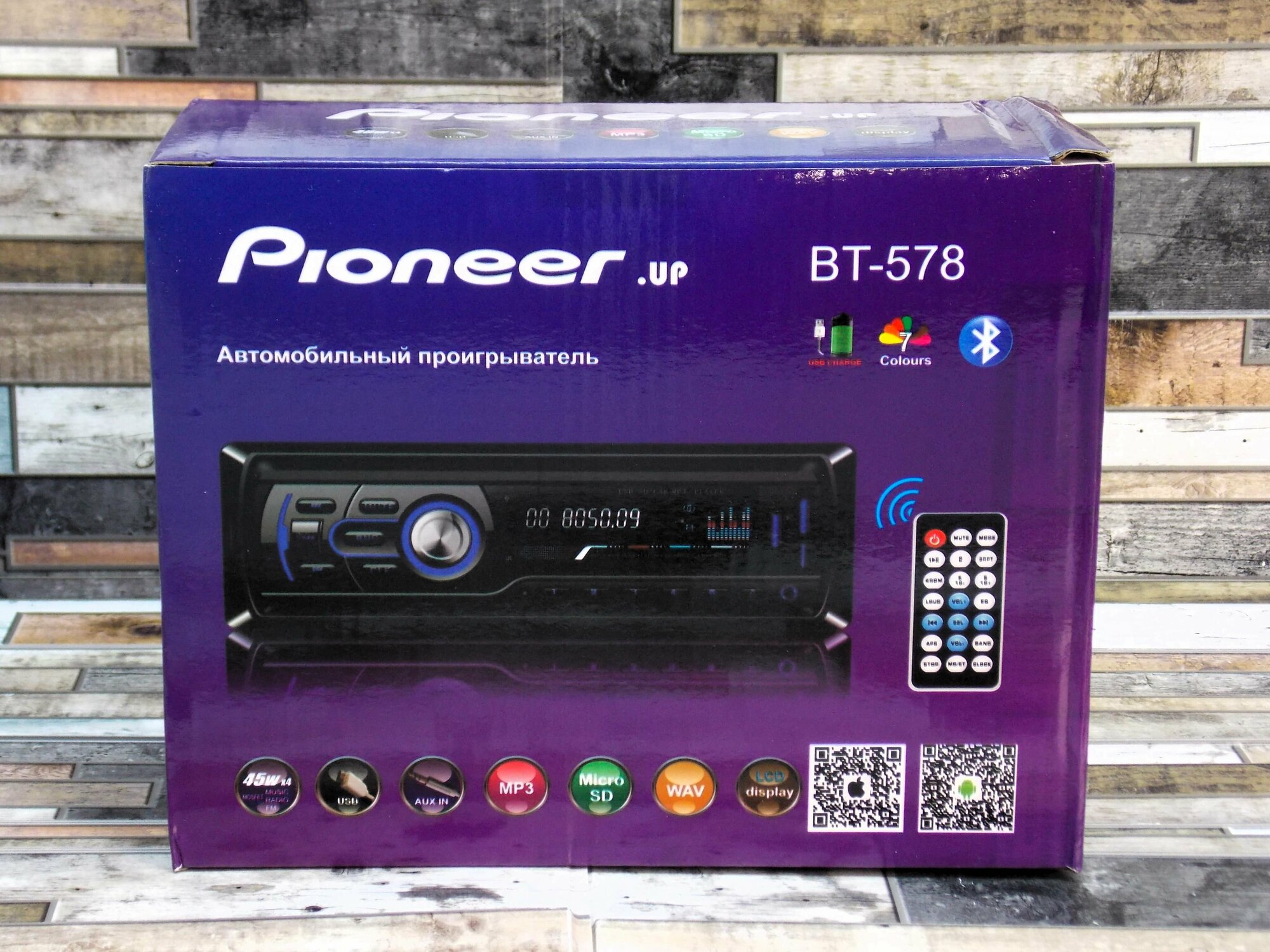 Автомагнитола pioneer.up BT-578