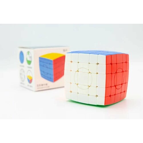 Головоломка Shengshou Crazy 5x5 cube V1, color головоломка shengshou crazy cube 4x4 color