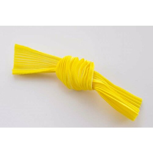 Лента шелковая Шибори ширина 12см цвет 069 желтый 20см 419₽